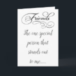 YOU, MY FRIEND R WISHED HAPPIEST BIRTHDAY EVER CARD<br><div class="desc">LET HIM OR HER KNOW THAT THEIR BIRTHDAY IS VERY "SPECIAL TO YOU" AND SEND THEM (HOPEFULLY THIS ONE) A CARD THAT LET'S THEM KNOW!</div>