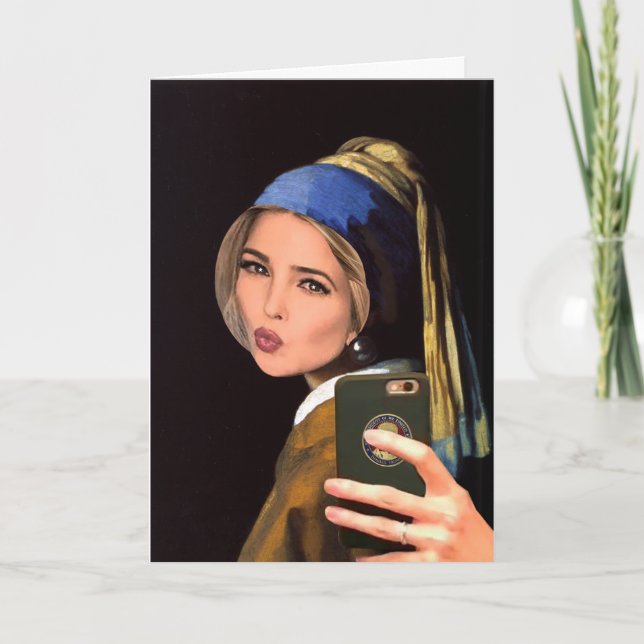 You, My Selfie and I Customizable Birthday Card (Front)