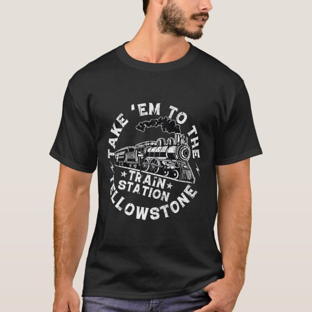 You Need a Trip to the Train Station Train Lover T-Shirt (Front)