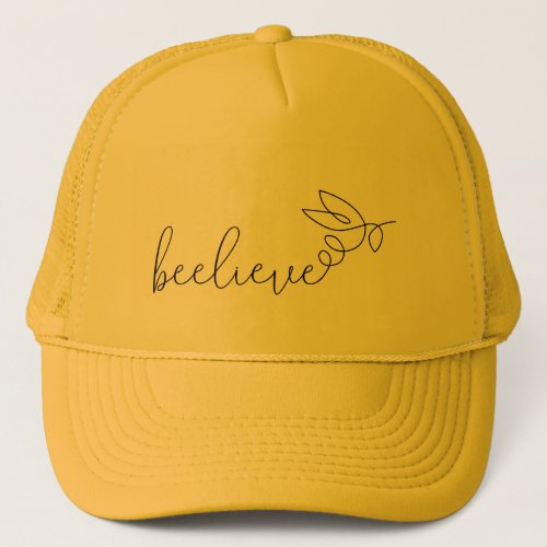 You Need To Believe In Yourself Bien Beekeeper bee Trucker Hat