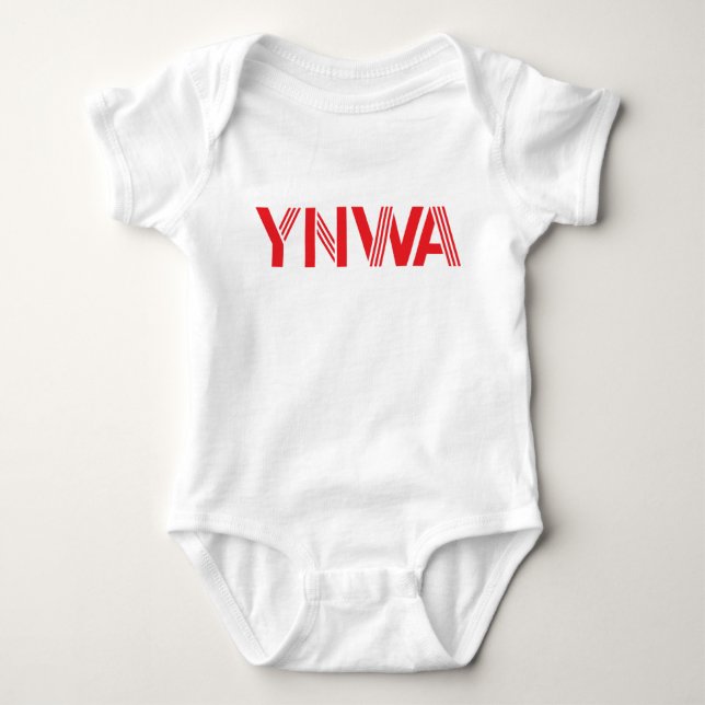 You Never Walk Alone YNWA Baby Bodysuit (Front)