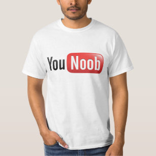 Noob T Shirts Noob T Shirt Designs Zazzle - noob definition t shirt roblox