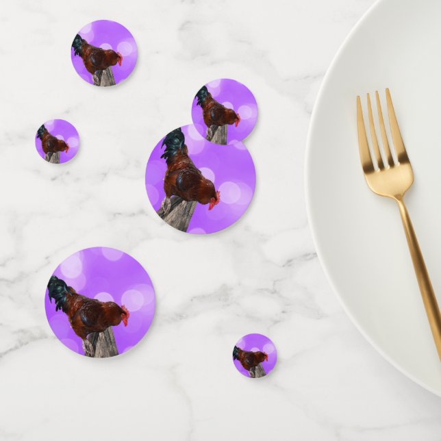 You Nosey Parker Rooster, Confetti (Group)