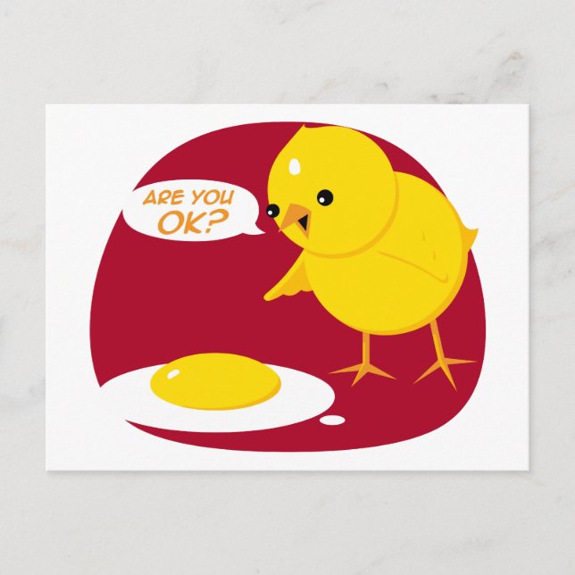 You OK? Postcard (Front)