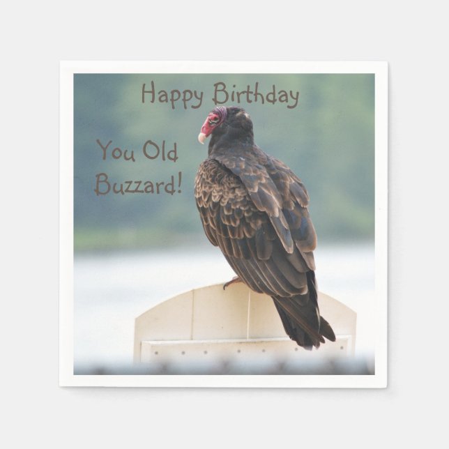 You Old Buzzard Birthday Napkins (Front)