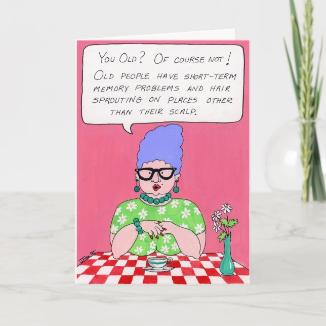 You, Old? Card (Front)