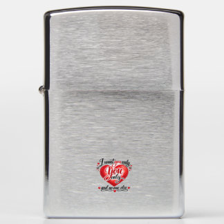 You Only ❤️ Zippo Lighter