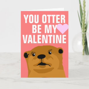 You're My Significant Otter Tea Towel Dish Cloth Funny Valentines Day  Girlfriend