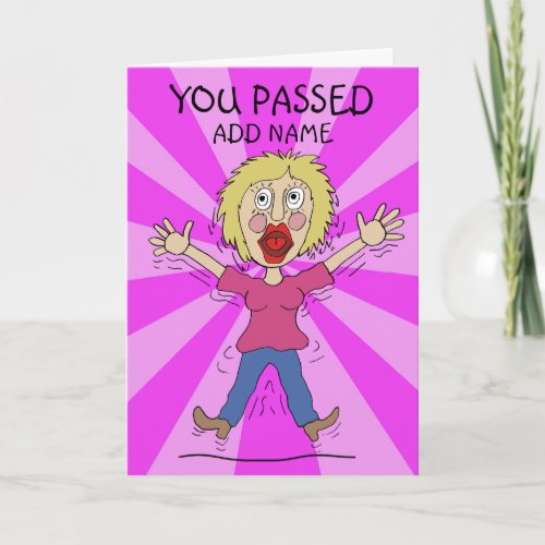You Passed  Card