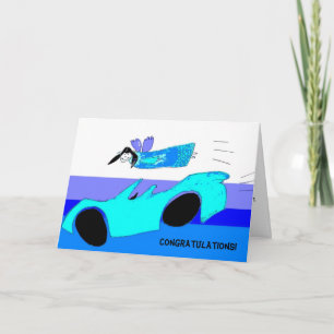 you passed your driving test! card