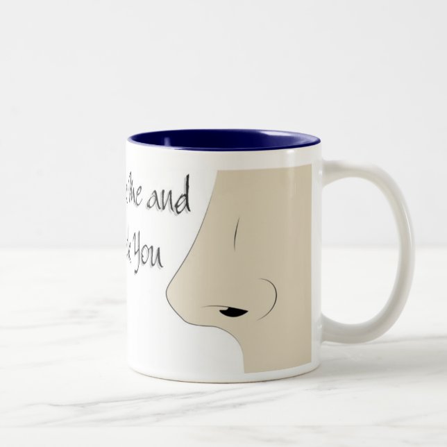 You Pick Me and I'll Pick You Two-Tone Coffee Mug (Right)