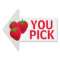 You Pick Strawberry Farm Sign