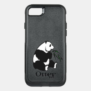You Pick the Background Panda With Bamboo OtterBox Commuter iPhone SE/8/7 Case