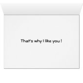 You Put a Smile on My Face Cards (Inside Horizontal (Bottom))
