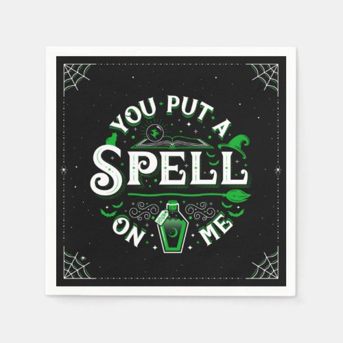 You Put a Spell On Me Party Napkins