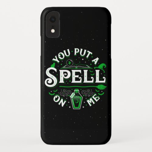 You Put a Spell On Me Phone Case  Black