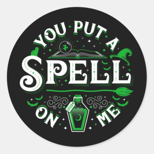 You Put a Spell On Me  Stickers
