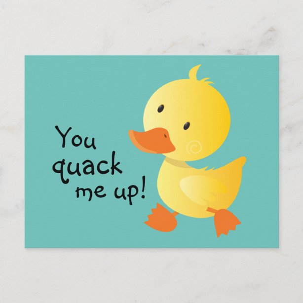 Personalized You Quack Me Up Ts On Zazzle 6463