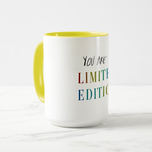 You R a Limited edition Mug  (Front Left)