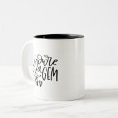 You’re A Gem Two-Tone Coffee Mug (Front Left)