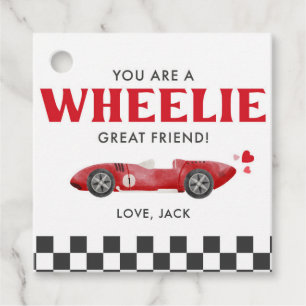You’re a Wheelie Great Friend Valentine Gift Tag