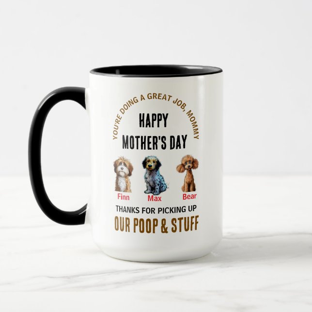 You’re Doing A Great Job Mommy – Cute Mother’s Day Mug (Left)