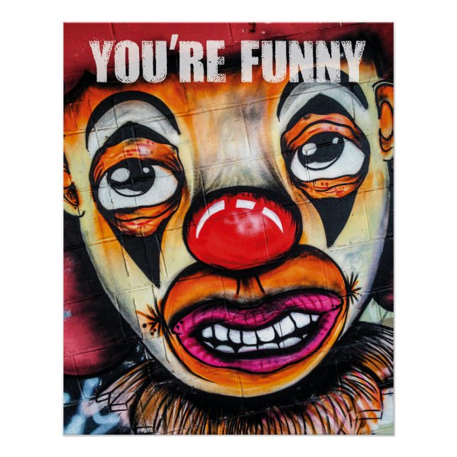 You’re funny poster (Front)