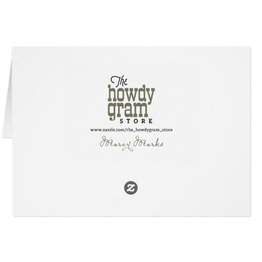 “You’re Hard to Buy For” Funny Christmas Card (Back Horizontal)