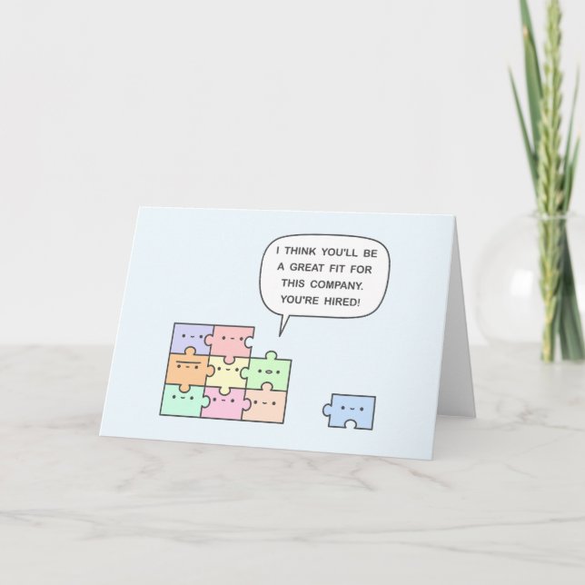 You’re Hired! Card (Front)