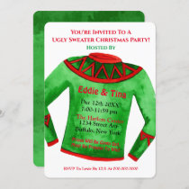 You’re Invited To a Ugly Sweater Christmas Party Invitation