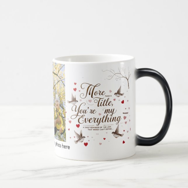 You’re My Everything – Personalized Morphing Mug  (Right)