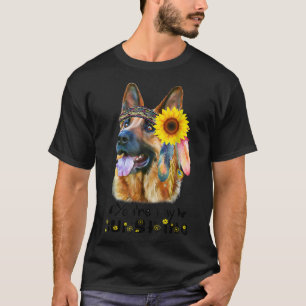 You Re My Sunshine German Shepherd &amp Sunflower  T-Shirt