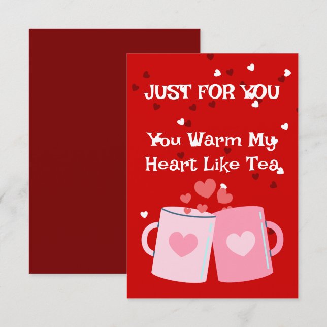 You’re My Tea Time Delight Card (Front/Back)