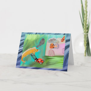 You’re Noisier Than A Leaf Blower Card