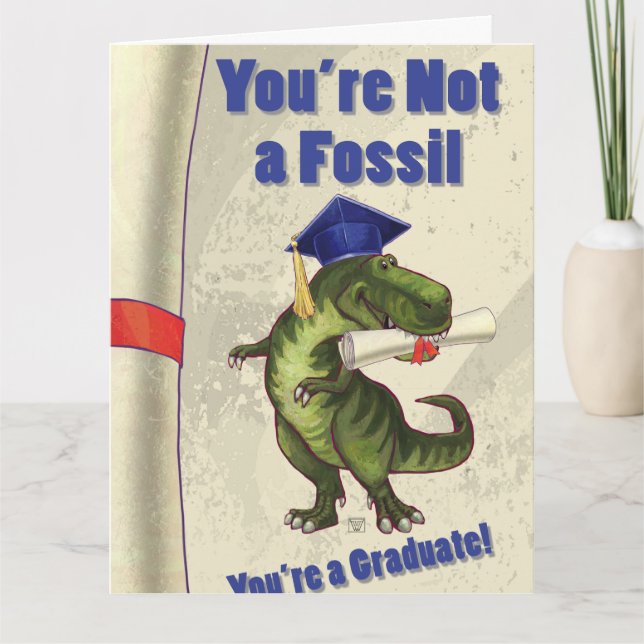 You’re Not a Fossil Card (Front)