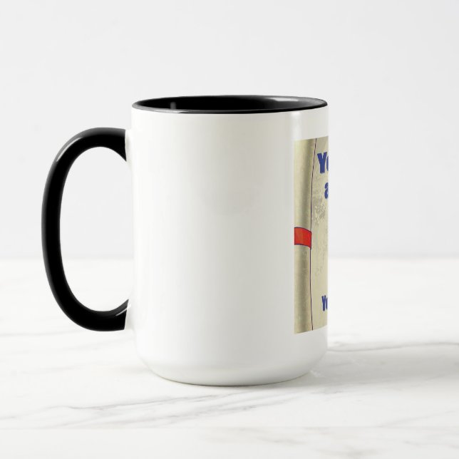 You’re Not a Fossil Mug (Left)