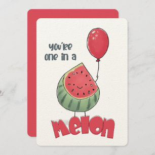 You’re One in a Melon – A Juicy Slice of Cuteness  Invitation