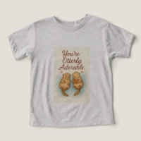 You’re Otterly Adorable – Cute Watercolor Otters