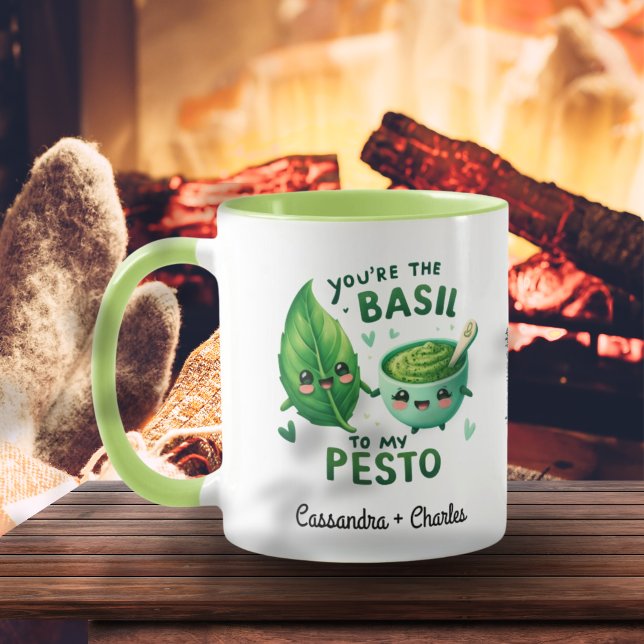 You’re the Basil to My Pesto Custom Mug (You’re the Basil to My Pesto Custom Mug)