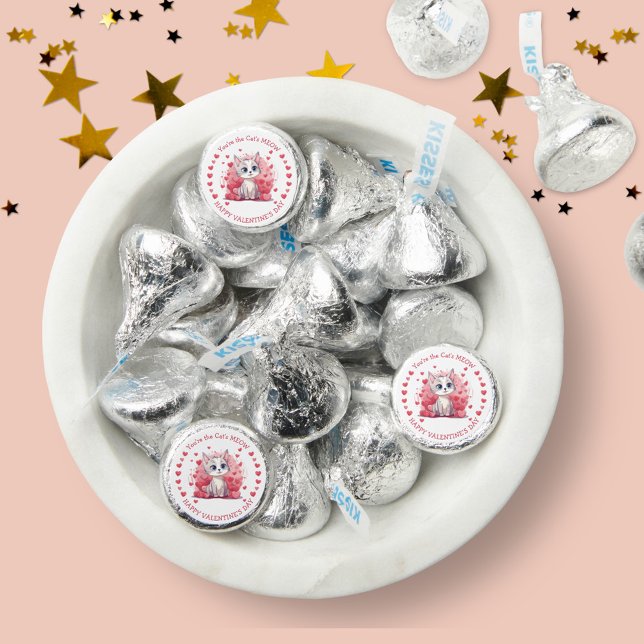 You’re the Cat’s Meow Valentine’s Day Hershey®'s Kisses® (Creator Uploaded)