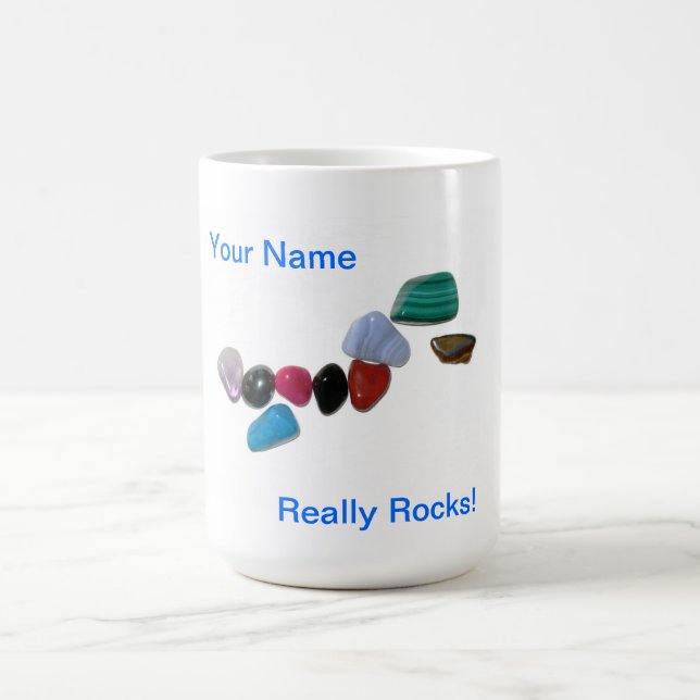 You Really Rock Customizable Coffee Mug (Center)