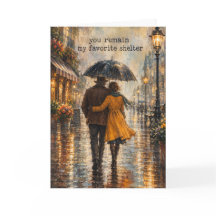You Remain My Favorite Shelter Anniversary Card