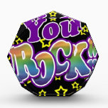 You Rock! Award<br><div class="desc">Colorful "You Rock" graphic for that award of excellence!</div>