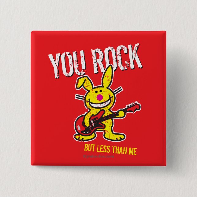 You Rock Button (Front)