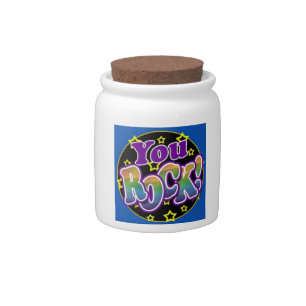 You Rock! Candy Jar