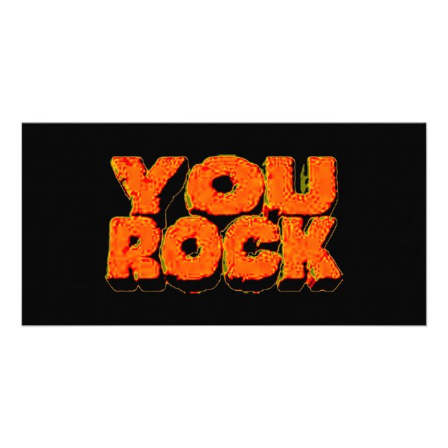 YOU ROCK CARD (Front)