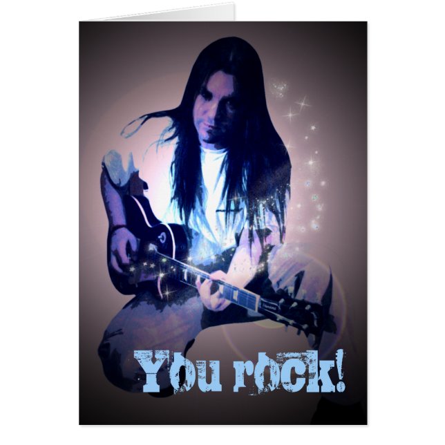 You rock! cards (Front)