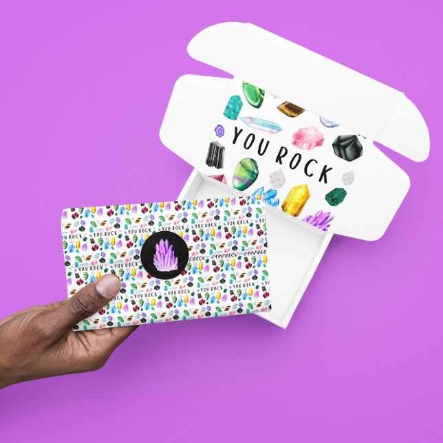 You Rock Crystal Tissue Paper  (Let someone special know that they rock with this fun crystal tissue paper! Matching collection! )