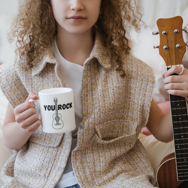You Rock Guitar Mug (Creator Uploaded)