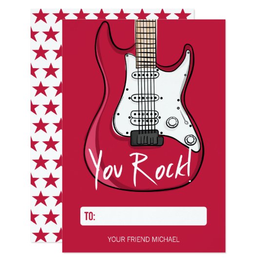 Best Of 80 Valentines Card You Are My Rock